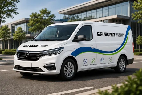 Branded Sri Suria collection van
